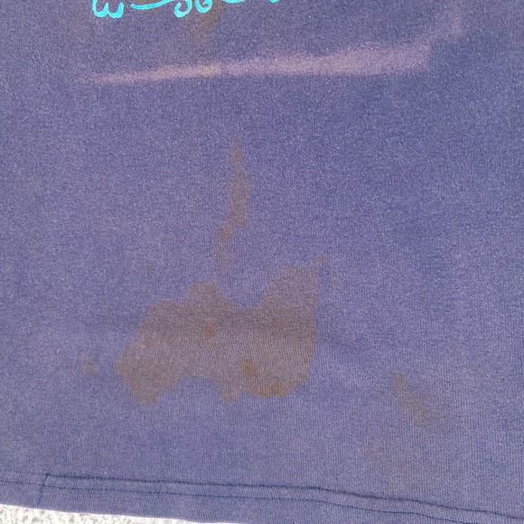 Vintage Winnie The Pooh T Shirt Girls Medium Blue Made In USA Jerry Leigh Disney - Picture 6 of 16